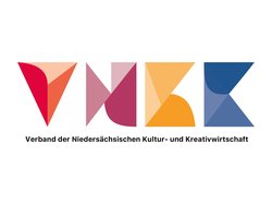 Logo Landesverband Niedersachsen Kultur- und Kreativwirtschaft. Grafik: VNKK e.V.