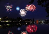 Abschlussfeuerwerk des Kramermarkts. Foto: Hans-Jürgen Zietz