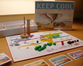 Brettspiel KEEP COOL. Foto: Stadt Oldenburg