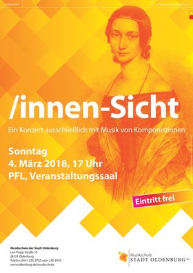 /innen-Sicht-Konzertplakat. Gestaltung: RamschDesign