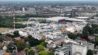 Das Kramermarkt-Gelände und die direkte Umgebung von oben. Foto: Torsten von Reeken