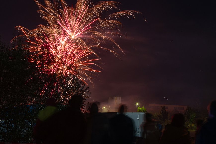 Sascha Stüber Feuerwerk beim Kramermarkt 2024. Foto: Sascha Stüber