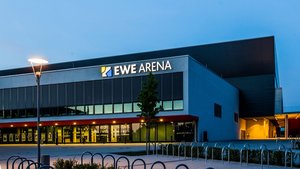 Große EWE-Arena. Foto: Niels Schneider/Weser-Ems-Hallen Oldenburg Große EWE-Arena. Foto: Niels Schneider/Weser-Ems-Hallen Oldenburg
