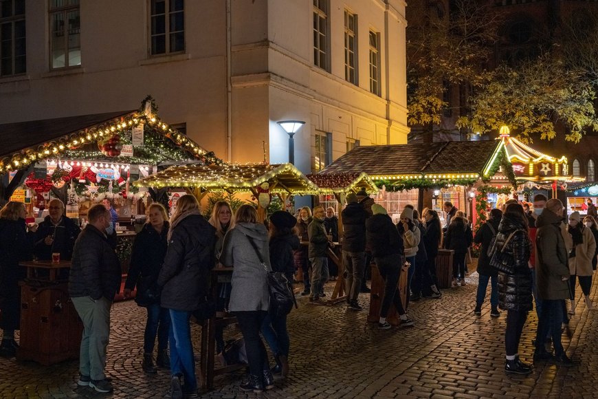 Ausschank auf dem Lamberti-Markt 2021. Foto: Sascha Stüber