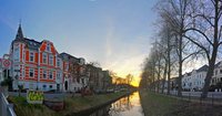 Abendfrieden - Frühlingsabend am Haarenufer. Foto: Hans-Jürgen Zietz