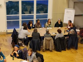 Thementisch 1 beim Frauen-World-Café. Foto: Stadt Oldenburg