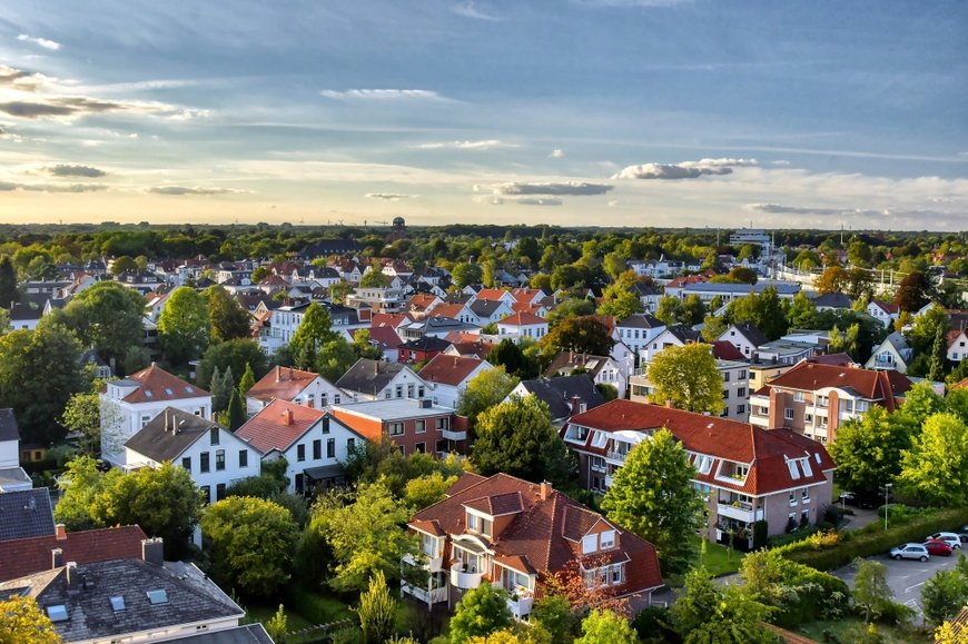 Hans-Jürgen Zietz Ausblick vom Turm der Peter-Kirche in Oldenburg. Foto: Hans-Jürgen Zietz