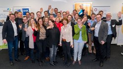 Beteiligte beim Barcamp Denny Gille