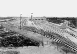 Historisches Foto 2 Bahndammgelände Krusenbusch. Foto: Bezirksregierung Weser-Ems