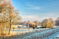 Winterlandschaft in der Buschhagenniederung. Foto: Hans-Jürgen Zietz