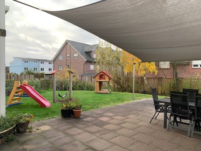 Gemeinschaftsgarten mit Terrasse. Foto: Stadt Oldenburg