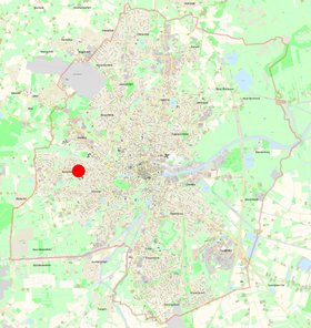 Lage des Gymnasium Eversten. Klick führt zur Karte. Quelle: GIS4OL