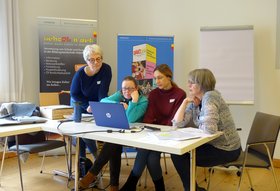 Teilnehmende am 17. Netzwerktreffen zum Thema „Leichte Sprache". Foto: Stadt Oldenburg
