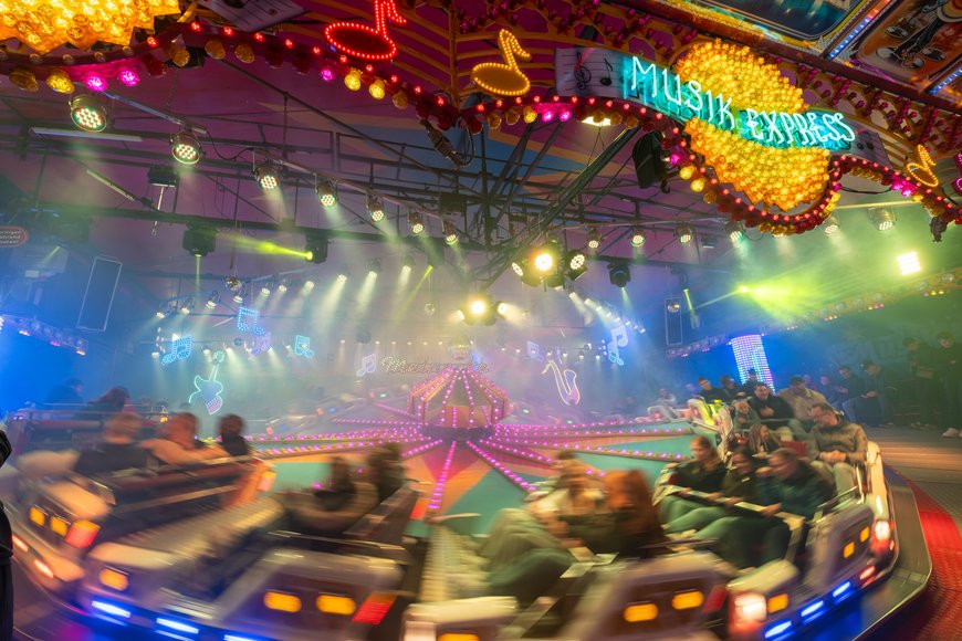 Sascha Stüber Der Musik Express auf dem Kramermarkt 2024. Foto: Sascha Stüber