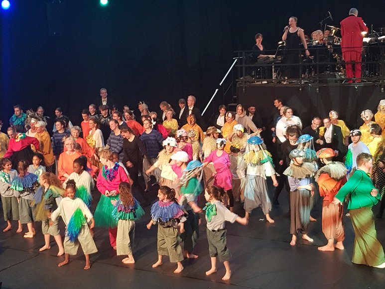 Szene aus dem „Karneval der Tiere". Foto: Stadt Oldenburg