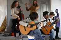 Baustellenklänge. Foto: Bernhard Weber-Meinardus Baustellenklänge. Foto: Bernhard Weber-Meinardus