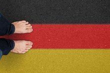 Germany's colours with feet. Picture: WoGi/Fotolia.com