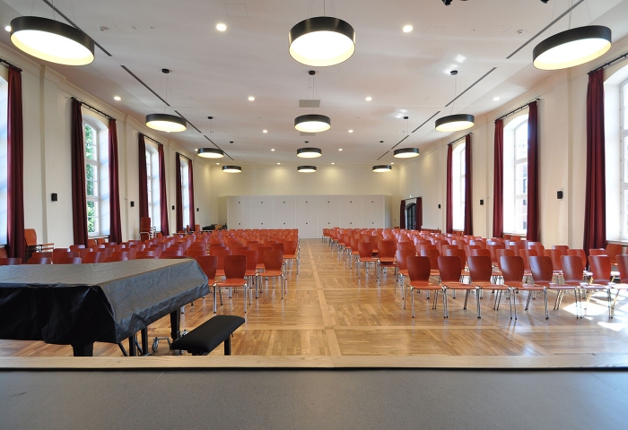 Aula Herbartgymnasium. Foto: Droste Droste & Urban Architekten BDA